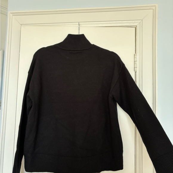 Oak + Fort Black Knit Sweater - Picture 5 of 10